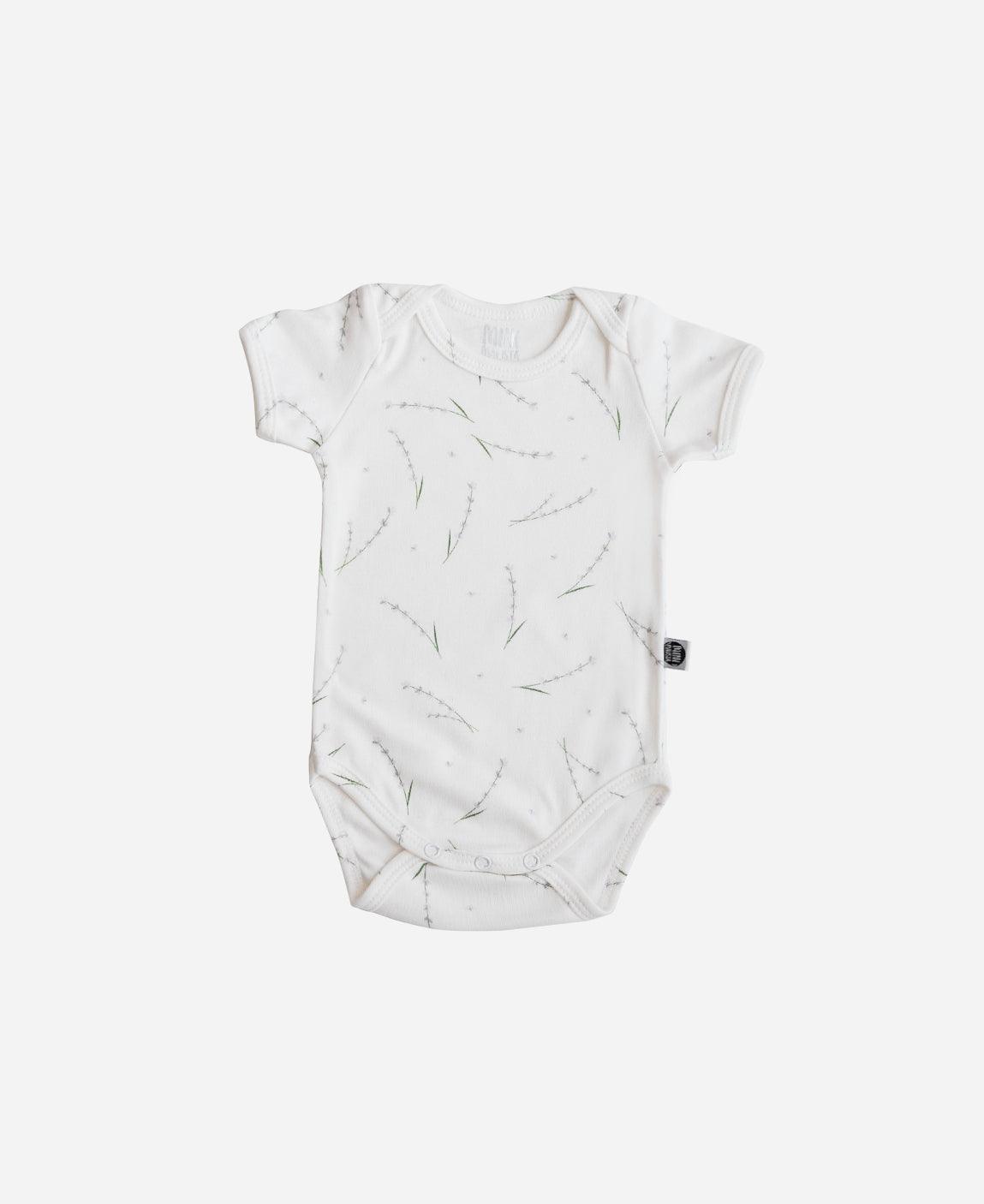 Body de Bebê Manga Curta Unissex Lavender - MiniMalista Baby - anonovo, b2b, Baby, com-desconto-mm10, Meia Estação, Menina, tab-tam-body-curto -bebê-minimalista-estiloso