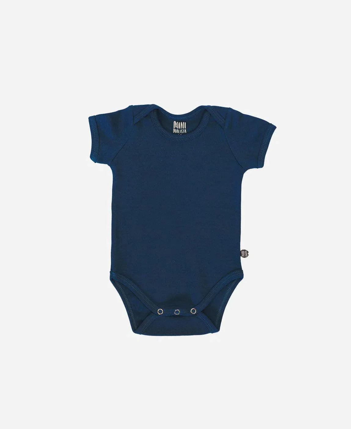 Body de Bebê Manga Curta Unissex MiniMalista | Liso Azul Sky - MiniMalista Baby - 0.35, 0.45, b2b, Baby, black-friday, com-desconto-mm10, Meia Estação, Menino, SALE-FINAL, tab-tam-body-curto -bebê-minimalista-estiloso