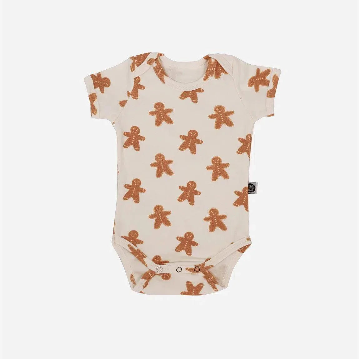 Body de Bebê Manga Curta Unissex | Gingerbread - MiniMalista Baby - 0, b2b, Baby, Christmas, com-desconto-mm10, Meia Estação, Menina, natal, Neutro, tab-tam-body-curto, Unissex, Xmas -bebê-minimalista-estiloso