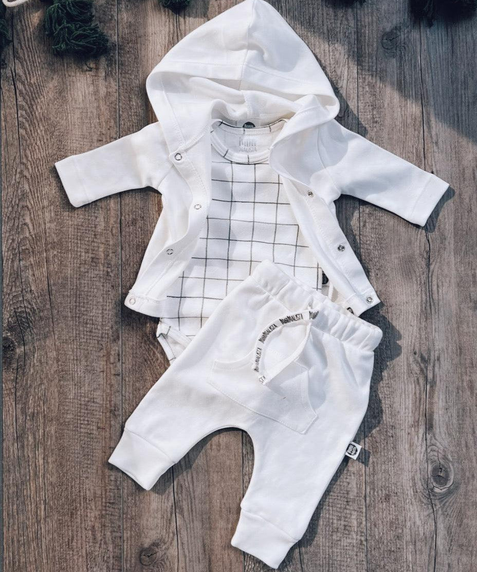 Body de Bebê Manga Curta Unissex | Greeny - MiniMalista Baby - 0.3, b2b, Baby, black-friday, com-desconto-mm10, Meia Estação, Menino, Neutro, tab-tam-body-curto, Unissex -bebê-minimalista-estiloso