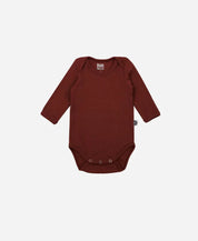 Body de Bebê Manga Longa Unissex MiniMalista Liso Merlot - MiniMalista Baby - 0, 0.3, b2b, Baby, black-friday, Christmas, com-desconto-mm10, Frio, Menina, natal, tab-tam-body-manga-longa, Xmas -bebê-minimalista-estiloso