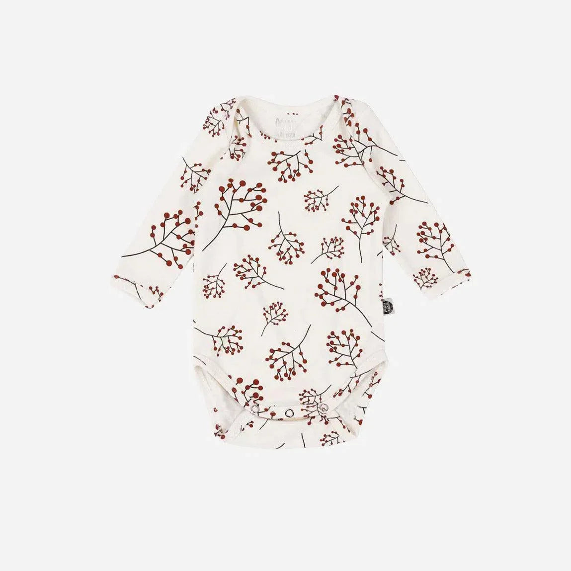 Body de Bebê Manga Longa Unissex | Berries - MiniMalista Baby - 0, b2b, Baby, Christmas, com-desconto-mm10, Frio, Menina, natal, SALE-FINAL, tab-tam-body-manga-longa, Xmas -bebê-minimalista-estiloso