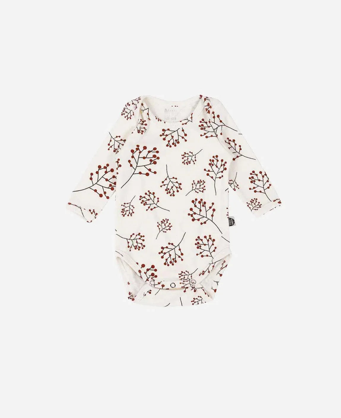 Body de Bebê Manga Longa Unissex | Berries - MiniMalista Baby - 0, b2b, Baby, Christmas, com-desconto-mm10, Frio, Menina, natal, SALE-FINAL, tab-tam-body-manga-longa, Xmas -bebê-minimalista-estiloso
