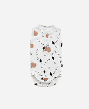 Body de Bebê Regata Unissex Botões Apples - MiniMalista Baby - b2b, Baby, Calor, com-desconto-mm10, Menino, Neutro, new, Unissex, Verão -bebê-minimalista-estiloso