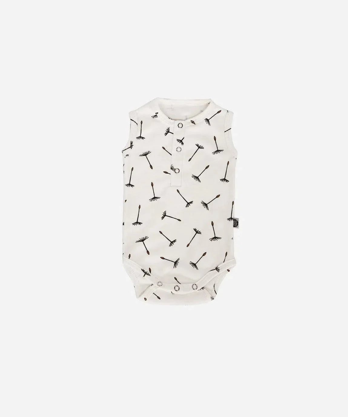 Body de Bebê Regata Unissex Botões Dandelion - MiniMalista Baby - Ano Novo, b2b, Baby, Calor, com-desconto-mm10, Menina, Menino, Neutro, Reveillon, Unissex, Verão -bebê-minimalista-estiloso
