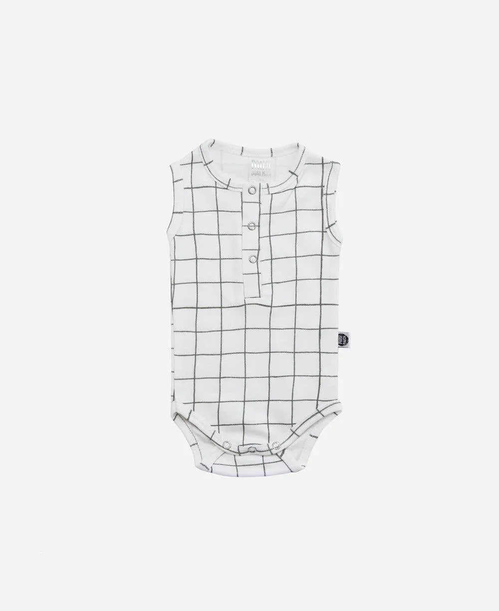 Body de Bebê Regata Unissex Botões | Greeny - MiniMalista Baby - 0.3, b2b, Baby, black-friday, Calor, com-desconto-mm10, Menino, Neutro, tab-tam-body-regata, Unissex, Verão -bebê-minimalista-estiloso
