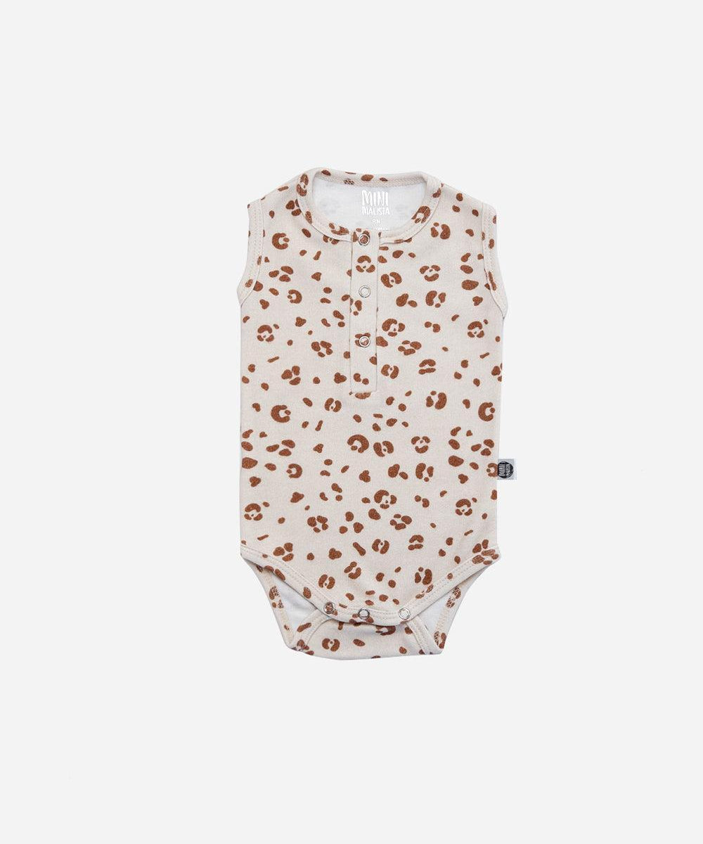 Body de Bebê Regata Unissex Botões | Jaguar - MiniMalista Baby - 0.3, 0.45, b2b, Baby, black-friday, Calor, com-desconto-mm10, Menina, tab-tam-body-regata, Verão -bebê-minimalista-estiloso