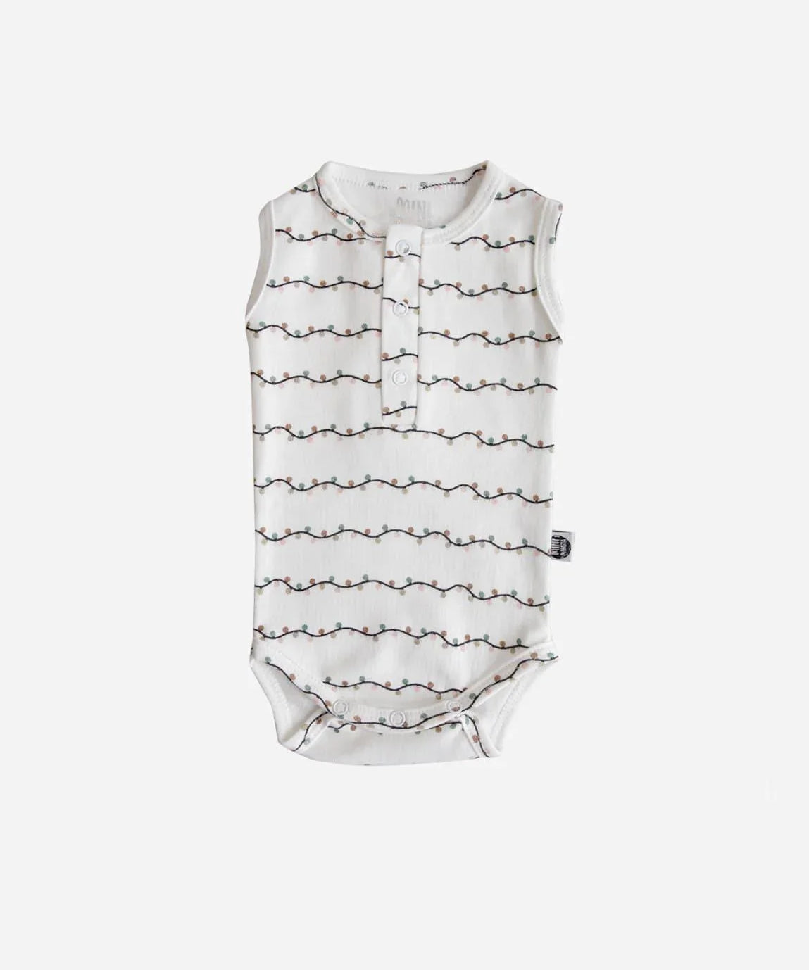Body de Bebê Regata Unissex Botões | Lights - MiniMalista Baby - 0.3, Ano Novo, b2b, Baby, black-friday, Calor, Christmas, com-desconto-mm10, Menina, natal, Neutro, Reveillon, tab-tam-body-regata, Unissex, Verão, Xmas -bebê-minimalista-estiloso
