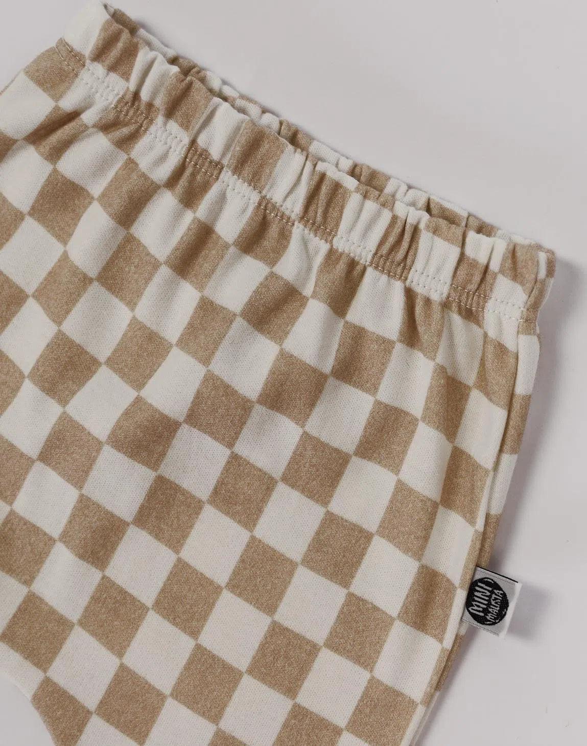 Calça de Bebê Harém Unissex | Racer Beige - MiniMalista Baby - 0.3, b2b, Baby, black-friday, com-desconto-mm10, Meia Estação, Menina, Neutro, tab-tam-calça-harem-bebe, Unissex -bebê-minimalista-estiloso