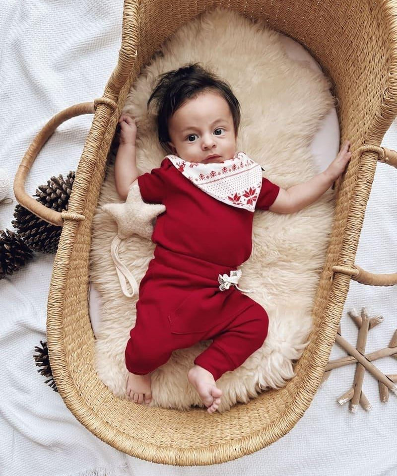 Calça de Bebê Unissex Bolsão MiniMalista Liso Real Red - MiniMalista Baby - 0, 0.3, b2b, Baby, black-friday, Christmas, com-desconto-mm10, Meia Estação, Natal, Neutro, tab-tam-calça-bolsão-kids, Unissex, Winter Sale 20%, Xmas -bebê-minimalista-estiloso