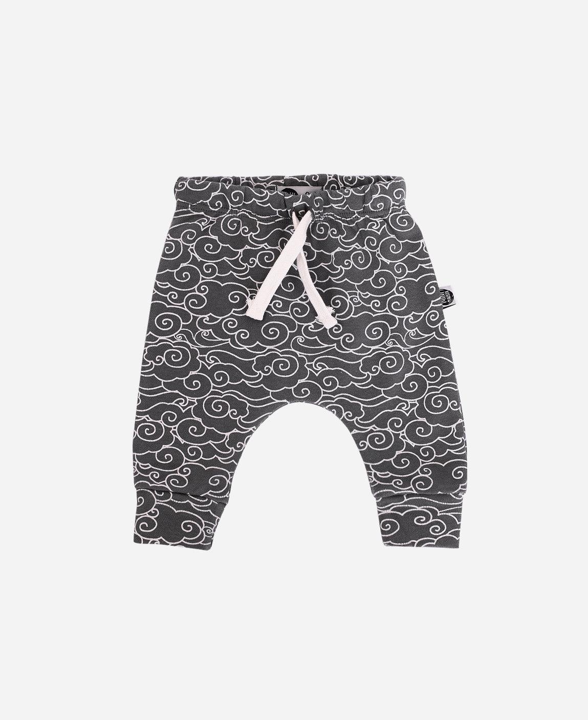 Calça Harém Cadarço Unissex | Dreamy - MiniMalista Baby - 0.3, 0.45, b2b, Baby, black-friday, Kids, Meia Estação, Menino, Neutro, outlet, SALE-FINAL, tab-tam-calça-harem-bebe, Unissex, Winter Sale 40% -bebê-minimalista-estiloso