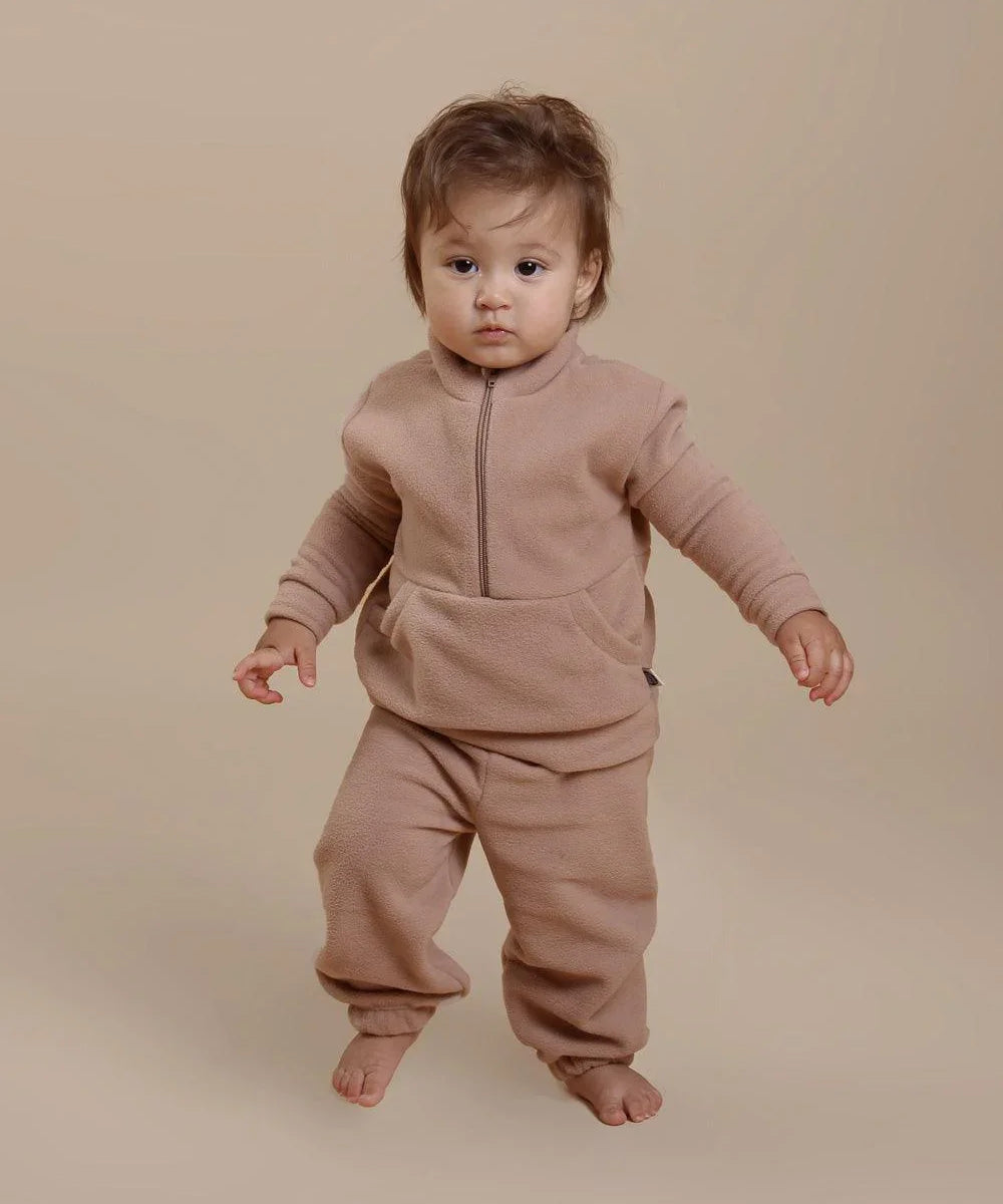 Calça Inverno Soft MiniMalista | Liso Cinnamon - MiniMalista Baby - 0.3, b2b, Baby, black-friday, calça-relaxed-Baby, com-desconto-mm10, Frio, Kids, Menina, Menino, Neutro, tab-tam-calça-soft-e-plush, tam-tam-calça-bolsao-bebe, Unissex -bebê-minimalista-estiloso