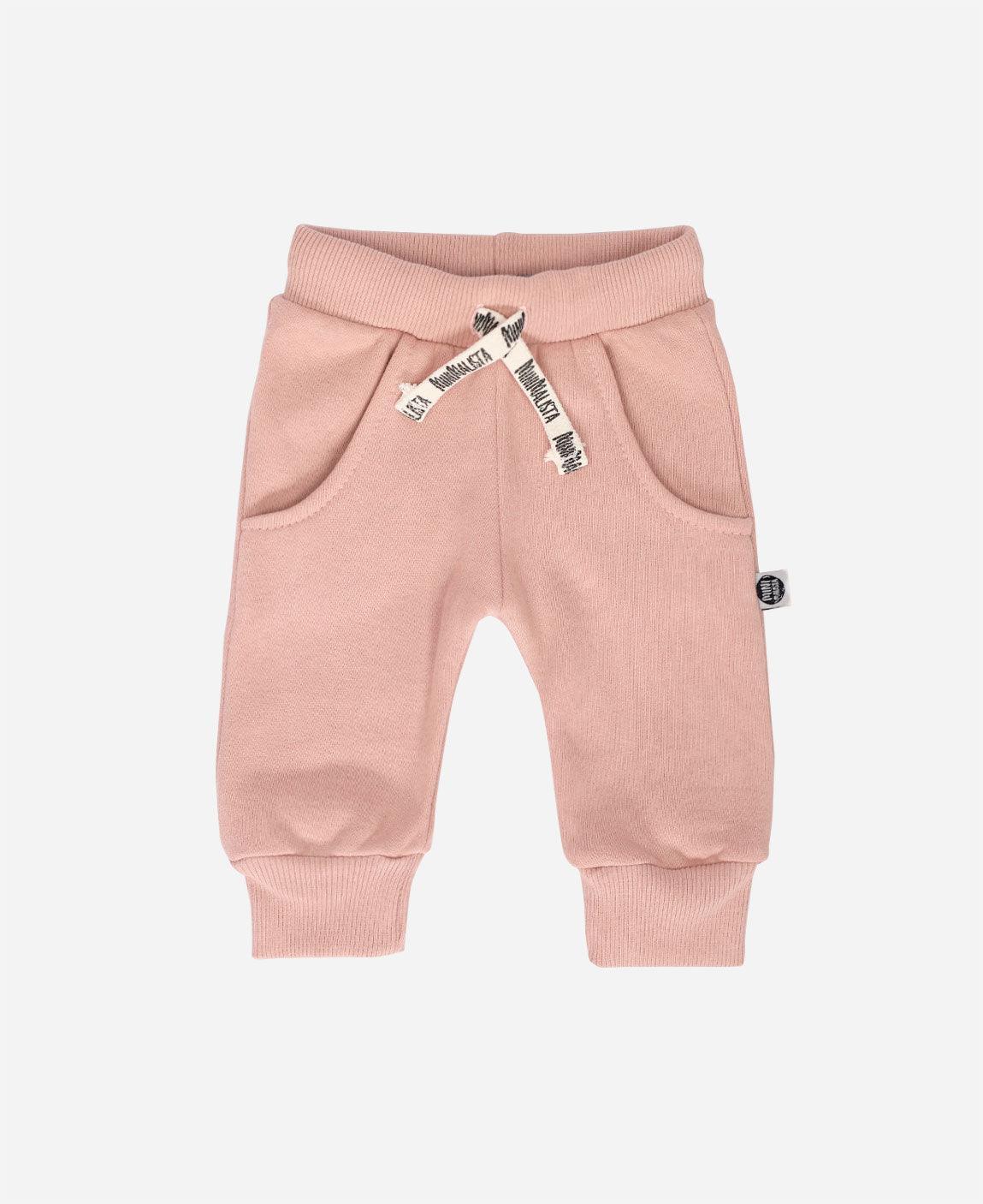 Calça Moletom Unissex Peluciado MiniMalista | Liso Mystic Rose - MiniMalista Baby - 0.5, b2b, Baby, black-friday, com-desconto-mm10, Frio, Kids, Menina, tab-tam-calca-moletom, tab-tam-calça-molet-bebe, tam-tam-calça-bolsao-bebe, Winter Sale 40% -bebê-minimalista-estiloso