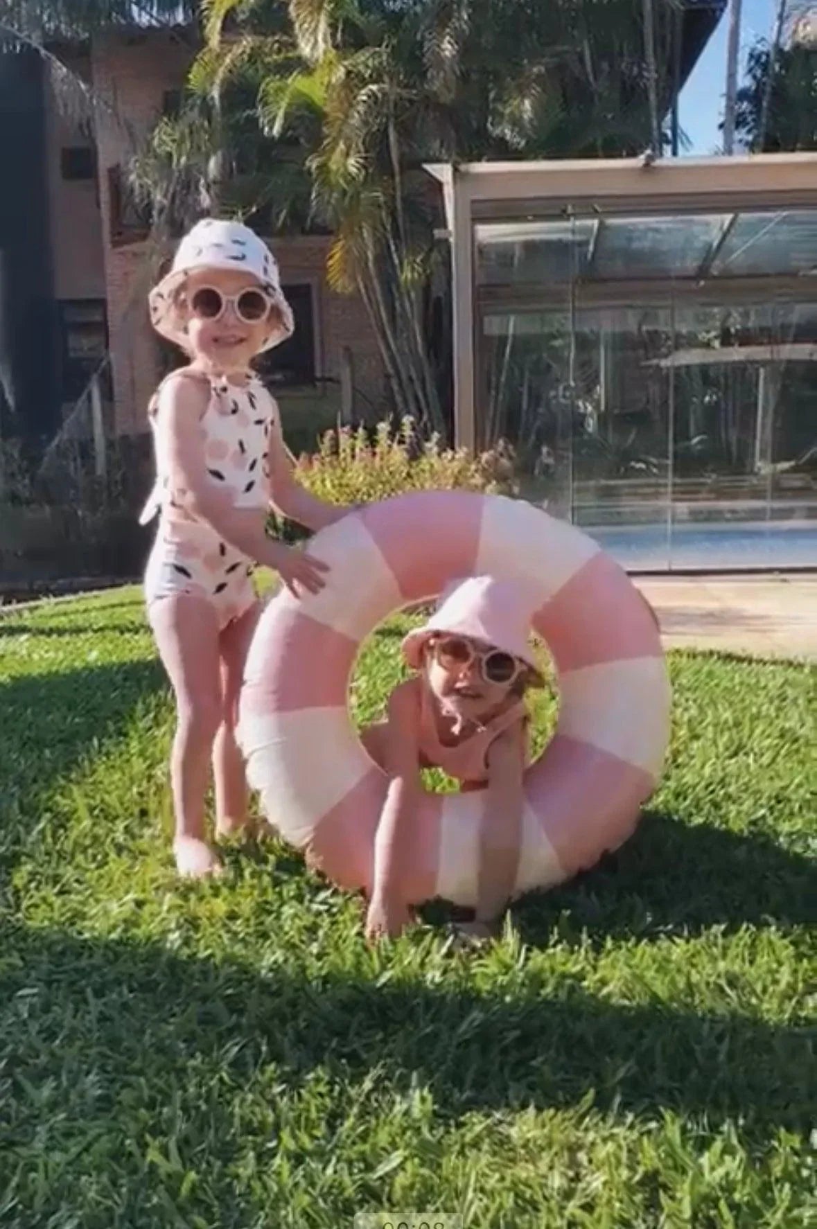 Calcinha de Praia Estampado UV50+ | Apricots - MiniMalista Baby - 0, b2b, Calor, com-desconto-mm10, Menina, tab-tam-calcinha-praia, Verão -bebê-minimalista-estiloso