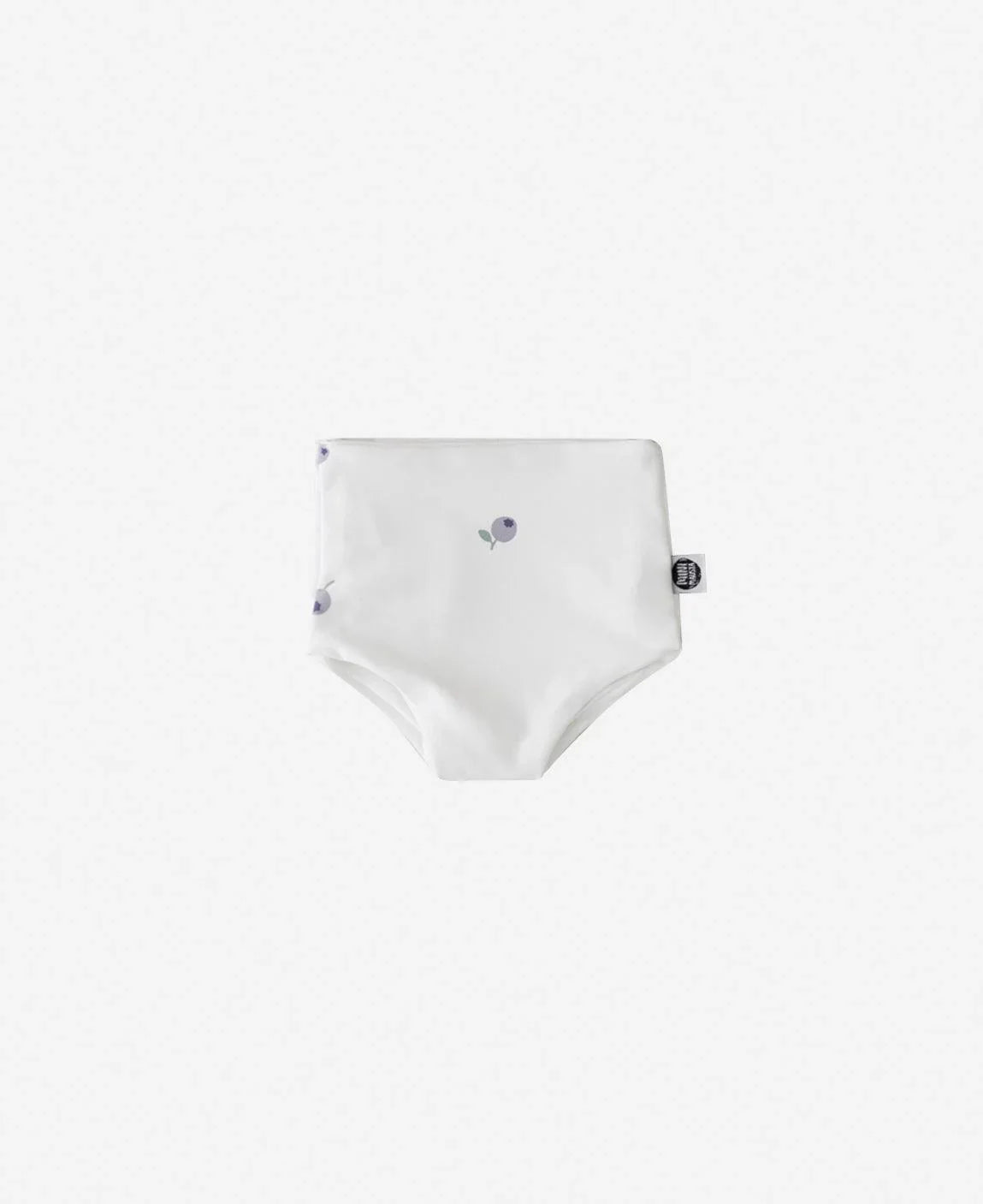 Calcinha de Praia Estampado UV50+ | Blueberry - MiniMalista Baby - 0, b2b, Calor, com-desconto-mm10, Menina, tab-tam-calcinha-praia, Verão -bebê-minimalista-estiloso