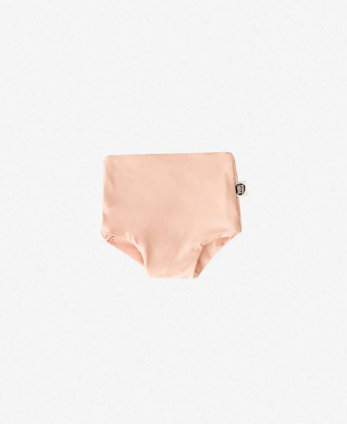 Calcinha de Praia UV50+ MiniMalista Liso Peachy - MiniMalista Baby - b2b, Calor, com-desconto-mm10, Menina, Verão -bebê-minimalista-estiloso