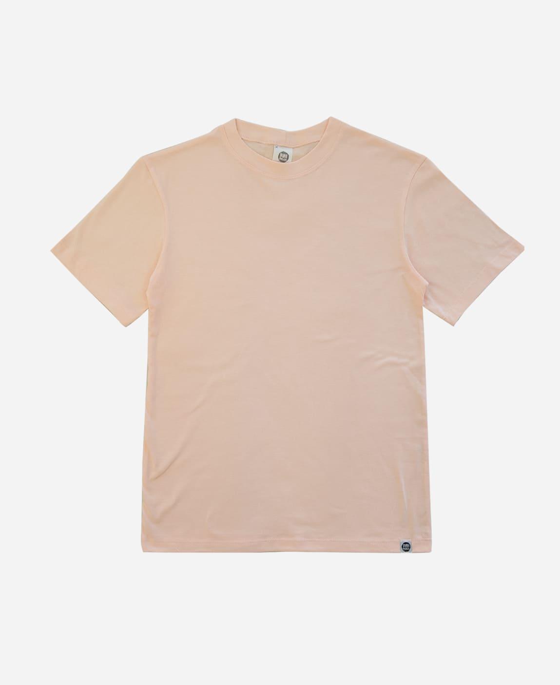 Camiseta Adulto Unissex Liso Peachy - MiniMalista Baby - b2b, com-desconto-mm10, Meia Estação, Menina, minime, Neutro, new, tab-tam-cam-adulto-2, Unissex -bebê-minimalista-estiloso