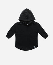 Camiseta Capuz Infantil Manga Longa MiniMalista | Liso Preto - MiniMalista Baby - 0.2, 0.3, b2b, black-friday, com-desconto-mm10, Meia Estação, Menino, tab-tam-camiseta-capuz-manga-longa, tab-tam-camiseta-longa, Tirar Foto -bebê-minimalista-estiloso