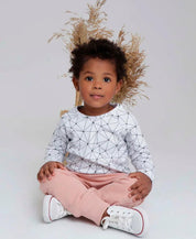 Camiseta Infantil de Inverno Manga Longa Unissex Raglan | Satellite Branco - MiniMalista Baby - 0.3, 0.45, b2b, black-friday, com-desconto-mm10, Frio, Kids, Menino, Neutro, SALE-FINAL, tab-tamanho-camiseta-raglan, Unissex, Winter Sale 40% -bebê-minimalista-estiloso