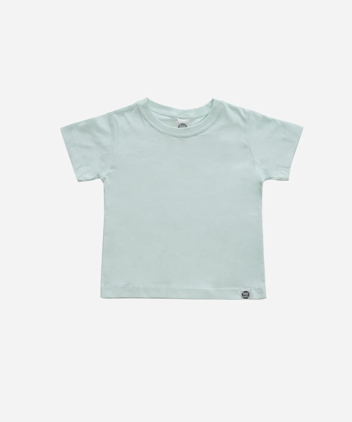 Camiseta Infantil Manga Curta Unissex MiniMalista | Liso Mint - MiniMalista Baby - 0.3, b2b, black-friday, com-desconto-mm10, Kids, Meia Estação, Menino, new, tab-tam-camiseta-manga-curta -bebê-minimalista-estiloso