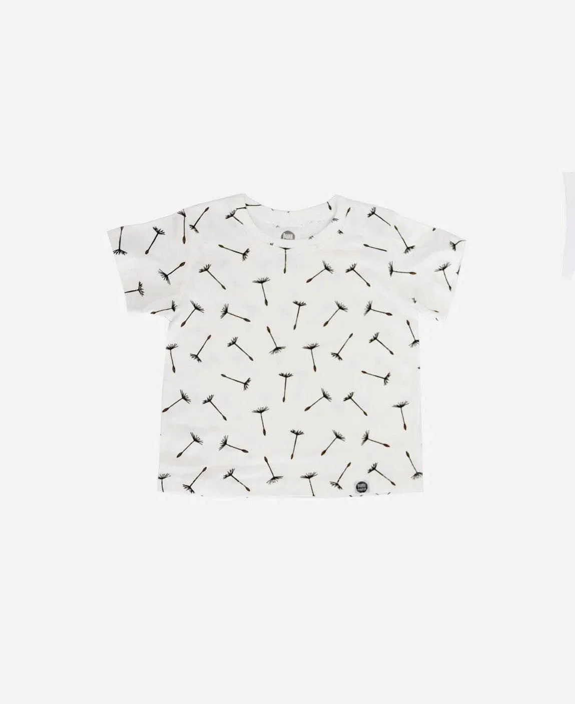 Camiseta Infantil Manga Curta Unissex | Dandelion - MiniMalista Baby - 0.2, 0.3, Ano Novo, b2b, black-friday, com-desconto-mm10, Kids, Meia Estação, Menina, Menino, Neutro, Reveillon, tab-tam-camiseta-manga-curta, Unissex -bebê-minimalista-estiloso