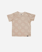 Camiseta Infantil Manga Curta Unissex | Smiley - MiniMalista Baby - 0.3, b2b, black-friday, com-desconto-mm10, Kids, Meia Estação, Menino, Neutro, tab-tam-camiseta-manga-curta, Unissex -bebê-minimalista-estiloso