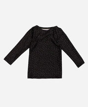 Camiseta Infantil Proteção Solar Unissex UV50+ Bolinhas Escuro - MiniMalista Baby - 0, 0.3, 0.45, b2b, black-friday, Calor, Menina, Neutro, outlet, SALE-FINAL, tab-tam-camiseta-praia, tab-tam-camiseta-solar-praia, tab-tamanho-camiseta-raglan, Unissex, Verão -bebê-minimalista-estiloso
