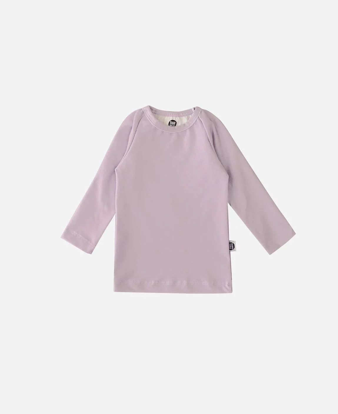 Camiseta Infantil Proteção Solar Unissex UV50+ MiniMalista | Liso Lilac - MiniMalista Baby - 0.3, b2b, black-friday, Calor, com-desconto-mm10, Menina, tab-tam-camiseta-praia, tab-tam-camiseta-solar-praia, tab-tamanho-camiseta-raglan, Verão -bebê-minimalista-estiloso
