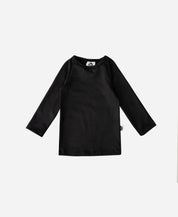 Camiseta Infantil Proteção Solar Unissex UV50+ MiniMalista | Liso Preto - MiniMalista Baby - 0, 0.2, b2b, black-friday, Calor, com-desconto-mm10, Menino, tab-tam-camiseta-praia, tab-tam-camiseta-solar-praia, tab-tamanho-camiseta-raglan, Verão -bebê-minimalista-estiloso