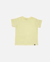 Camiseta Infantil Manga Curta Unissex | Liso Manteiga