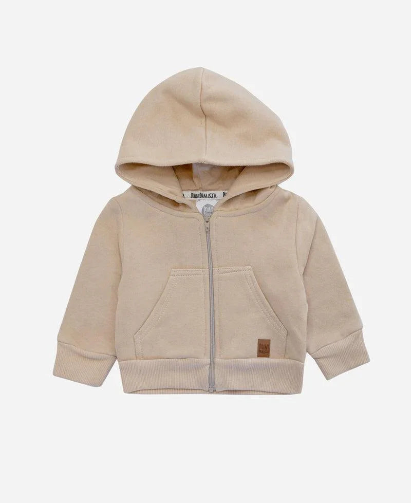 Casaco Capuz e Ziper Peluciado Unissex MiniMalista | Liso Cinnamon - MiniMalista Baby - 0.3, b2b, Baby, black-friday, com-desconto-mm10, Frio, Kids, Menino, Neutro, tab-medidas-casaco-capuz, tab-tam-casaco-capuz-ziper-bebe, Unissex -bebê-minimalista-estiloso
