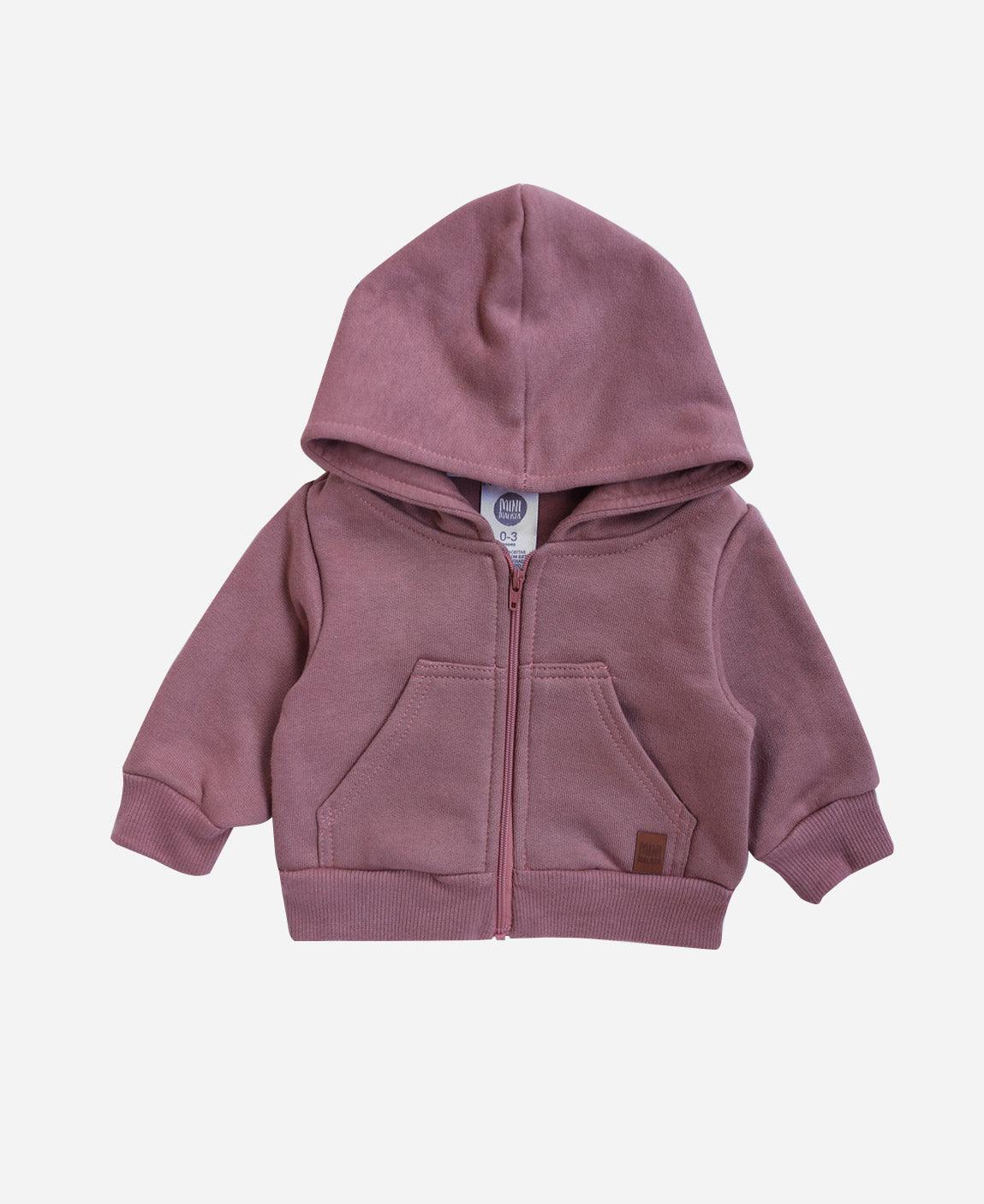 Casaco Capuz e Ziper Peluciado Unissex MiniMalista | Liso Dark Rose - MiniMalista Baby - 0.2, 0.3, b2b, Baby, black-friday, com-desconto-mm10, Frio, Kids, Menina, Neutro, tab-medidas-casaco-capuz, tab-tam-casaco-capuz-ziper-bebe, Unissex -bebê-minimalista-estiloso