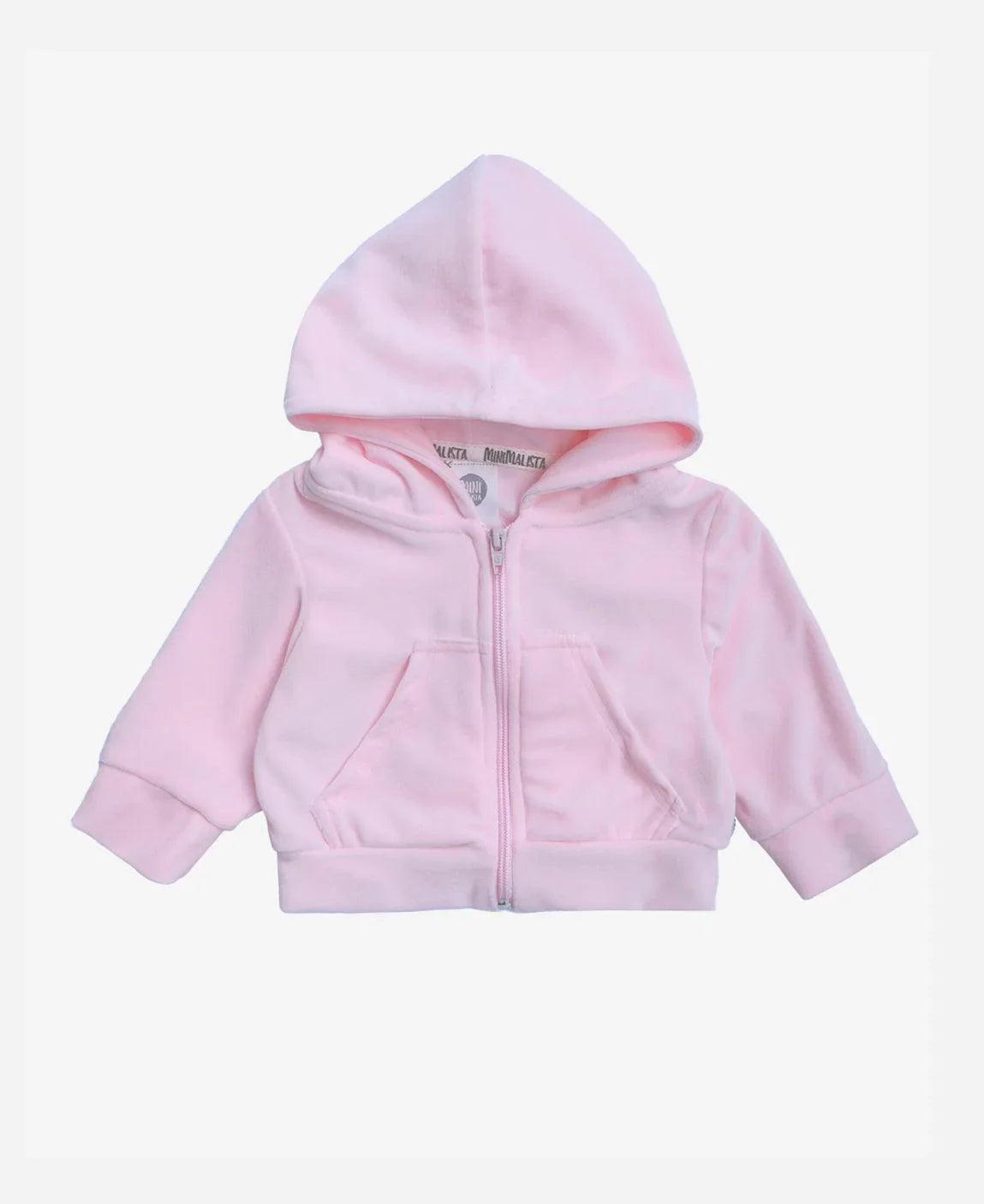 Casaco Plush Unissex MiniMalista | Liso Rose Quartzo - MiniMalista Baby - 0.3, 0.35, b2b, Baby, black-friday, com-desconto-mm10, Frio, Kids, Menina, Neutro, SALE-FINAL, tab-medidas-casaco-capuz, tab-tam-casaco-capuz-ziper-bebe, Unissex -bebê-minimalista-estiloso