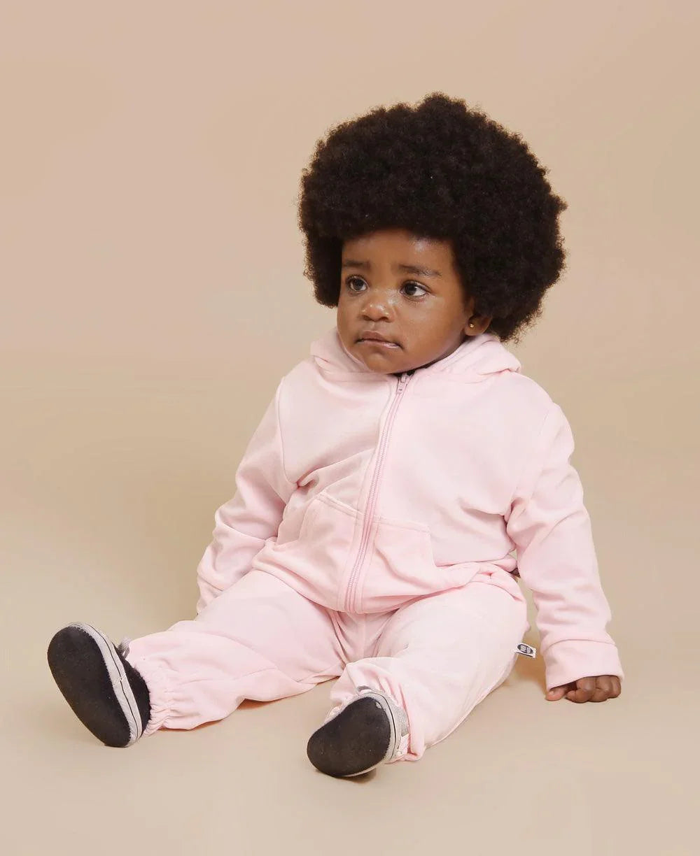 Casaco Plush Unissex MiniMalista | Liso Rose Quartzo - MiniMalista Baby - 0.3, 0.35, b2b, Baby, black-friday, com-desconto-mm10, Frio, Kids, Menina, Neutro, SALE-FINAL, tab-medidas-casaco-capuz, tab-tam-casaco-capuz-ziper-bebe, Unissex -bebê-minimalista-estiloso