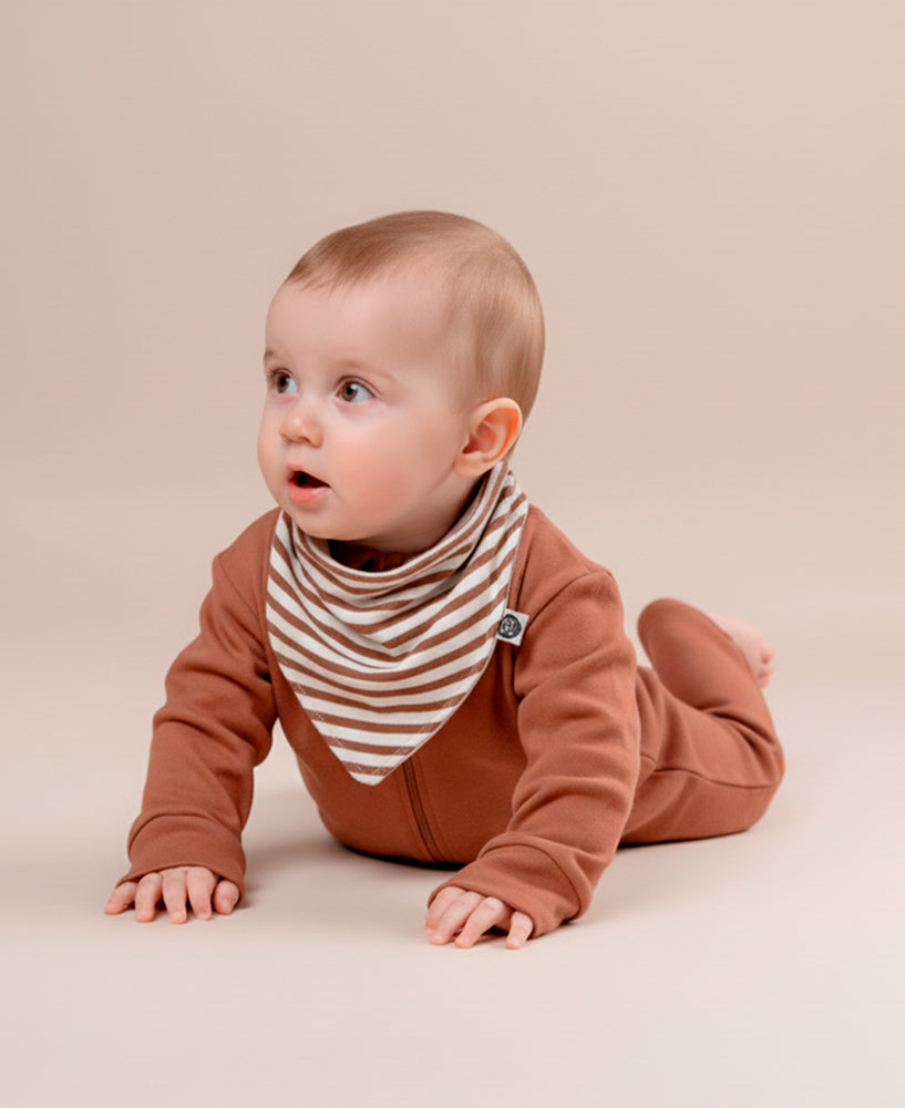 Conjunto Bebê Macacão + Babador | Chutney e Listrinhas