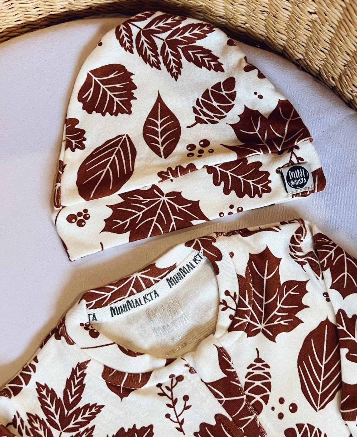 Kit Presente Saída de Maternidade Bebê 4 peças | Fall - Com Caixa Presente