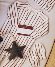 Kit Presente Saída de Maternidade Bebê 4 peças | Forest - Com Caixa Presente