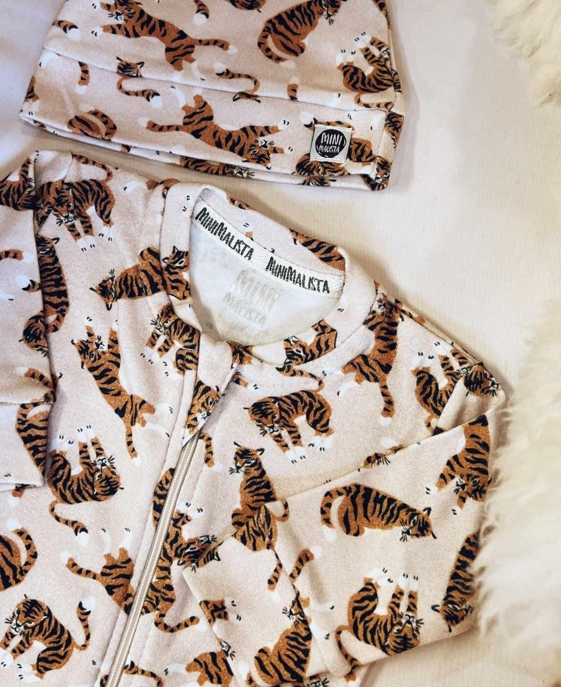 Kit Presente Saída de Maternidade Bebê 4 peças | Tiger