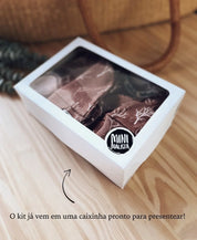 Kit Presente Saída de Maternidade Bebê 4 peças | Twig