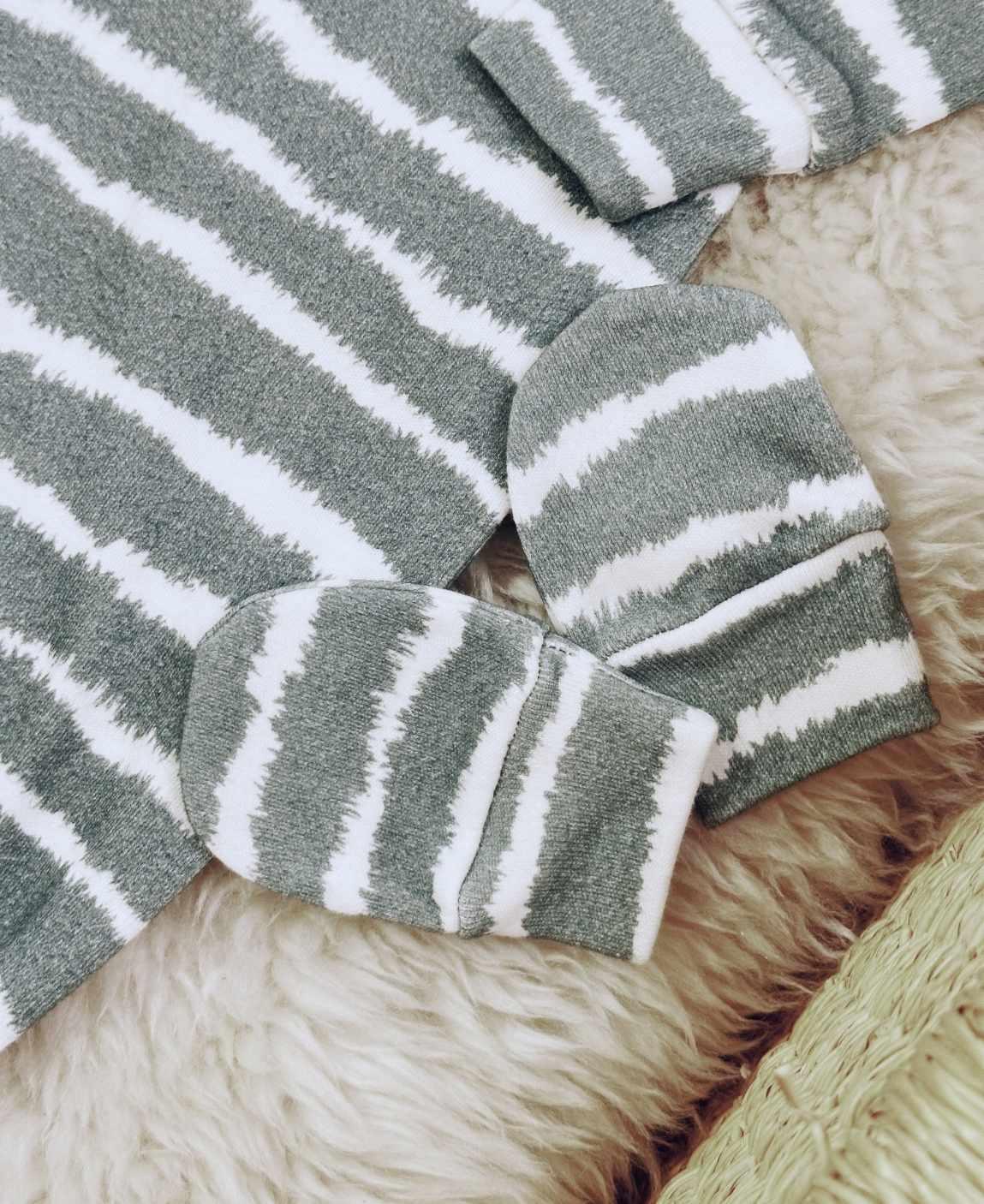 Kit Presente Saída de Maternidade Bebê 4 peças | Tie Dye