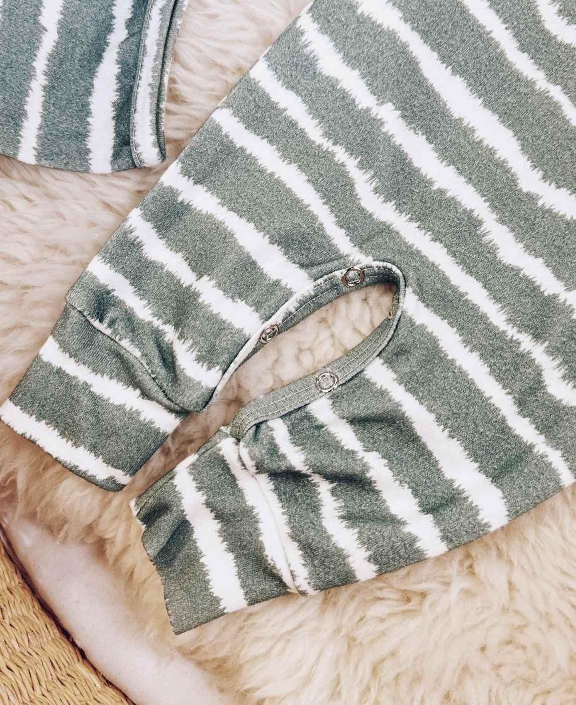 Kit Presente Saída de Maternidade Bebê 4 peças | Tie Dye