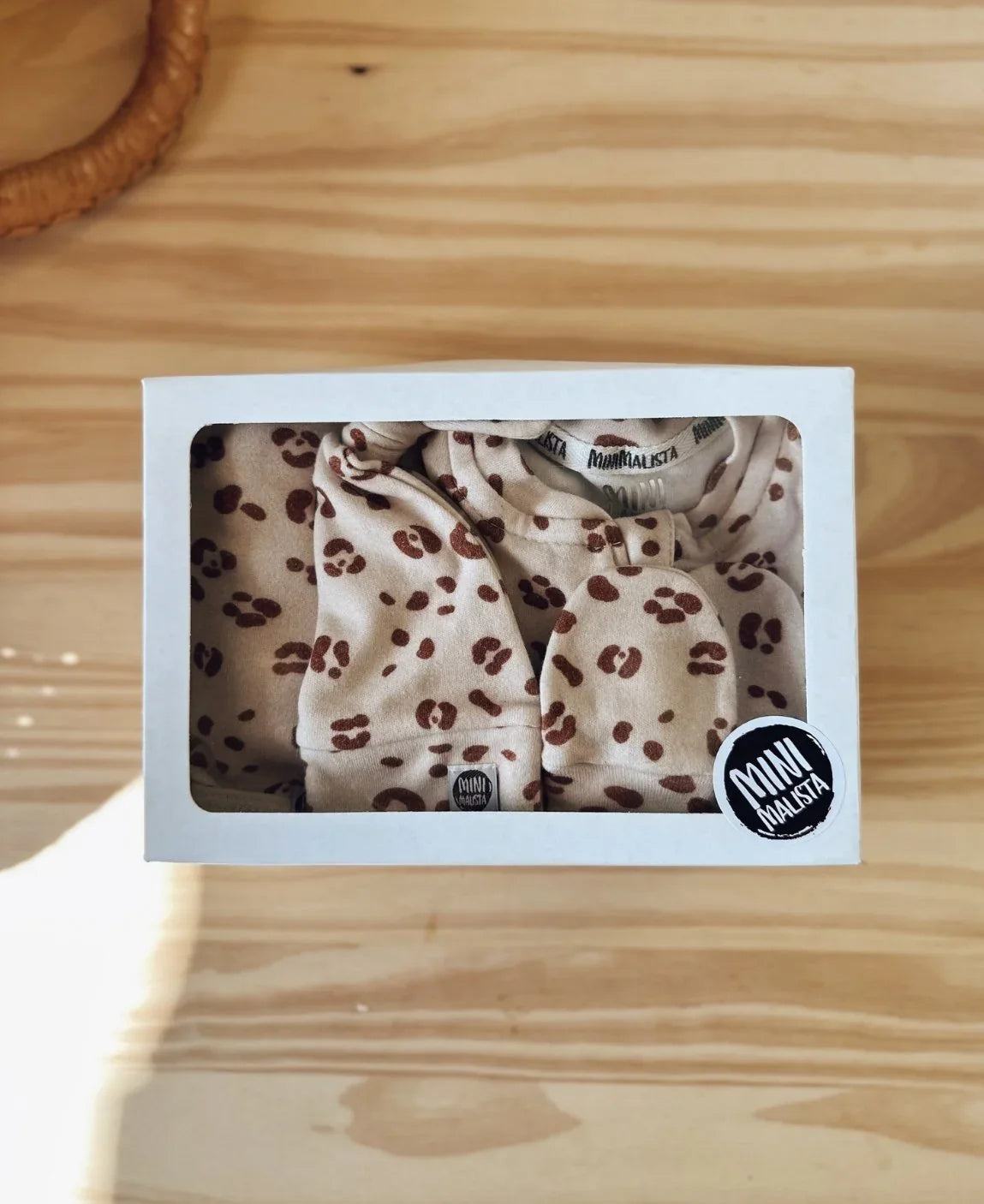 Kit Presente Saída de Maternidade Bebê 4 peças | Jaguar