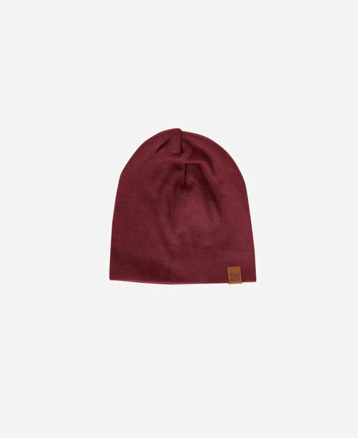 Gorro Infantil Canelado Unissex MiniMalista Liso Bordô - MiniMalista Baby - 0.3, b2b, black-friday, Frio, Menina, Menino, Neutro, outlet, Unissex, Winter Sale 30% -bebê-minimalista-estiloso