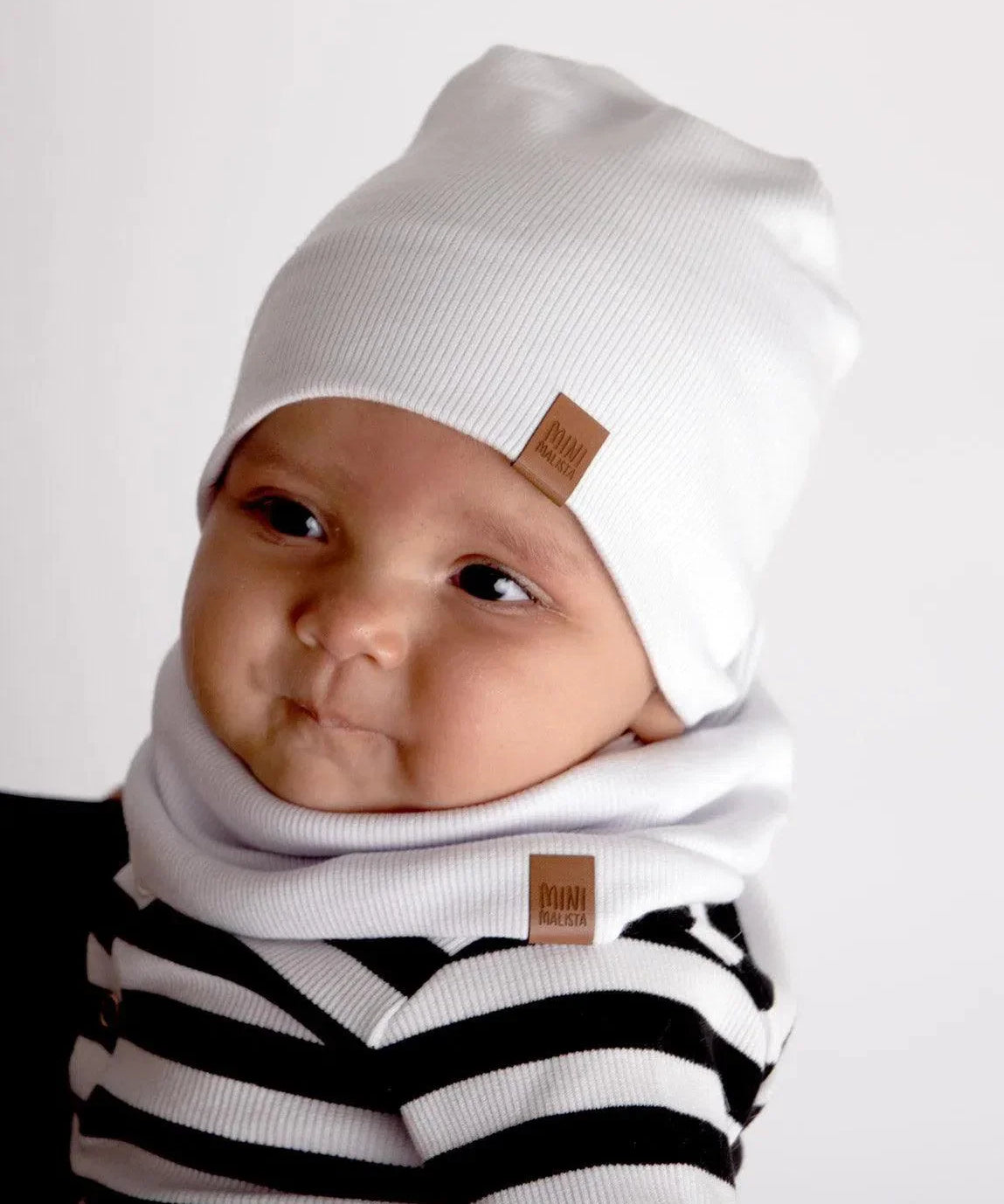 Gorro Infantil Canelado Unissex MiniMalista Liso Branco Algodão - MiniMalista Baby - 0.25, 0.3, anonovo, b2b, black-friday, com-desconto-mm10, Frio, Menina, Neutro, Unissex, Winter Sale 30% -bebê-minimalista-estiloso