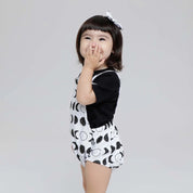 Jardineira de Bebê Unissex | Lunar - MiniMalista Baby - 0.3, 0.45, b2b, Baby, black-friday, Calor, Menina, Neutro, outlet, SALE-FINAL, tab-tam-jardineiras, Unissex, Verão, Winter Sale 40% -bebê-minimalista-estiloso