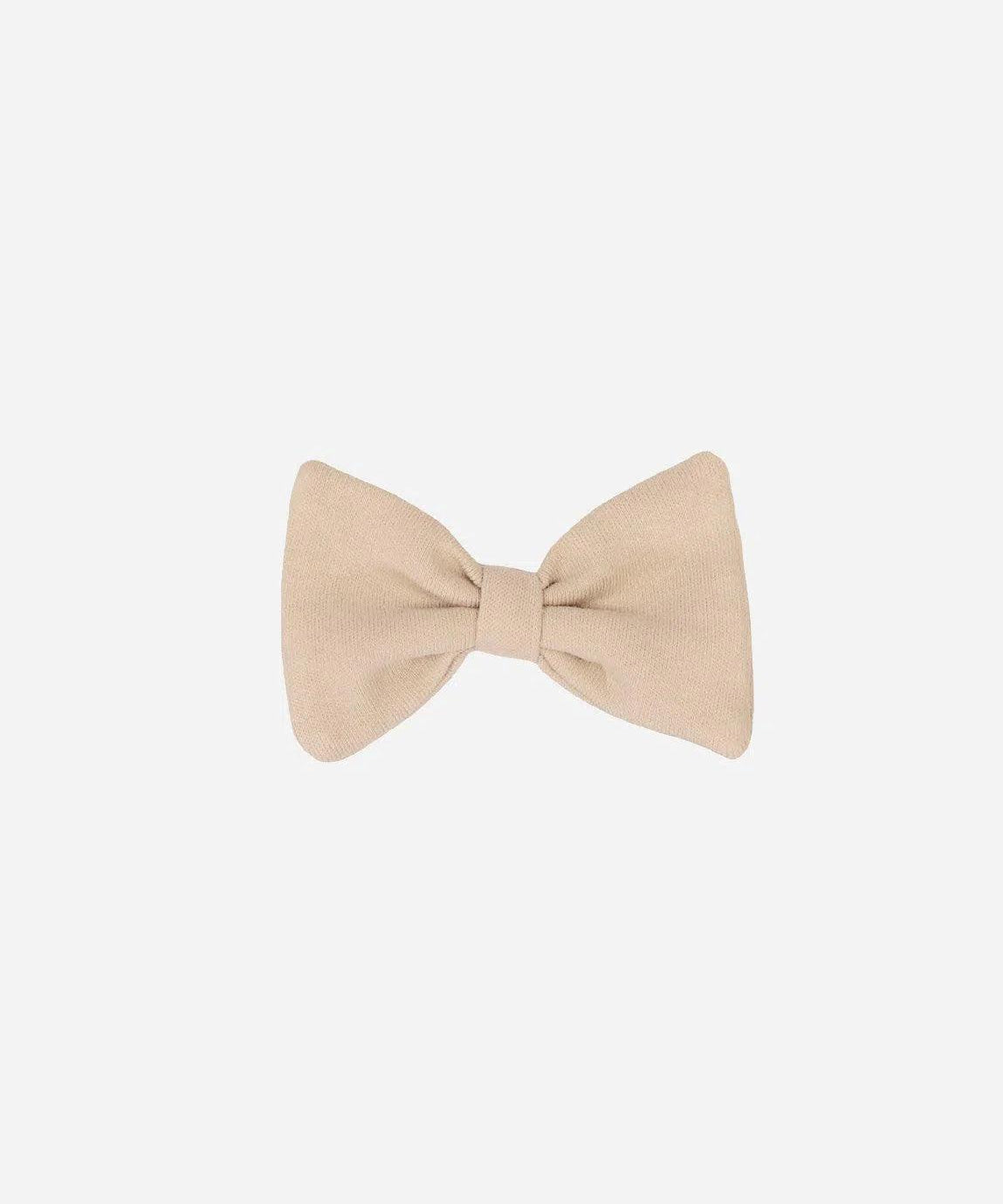 Laço de Cabelo com Clip | Liso Beige - MiniMalista Baby - 0.3, b2b, Baby, black-friday, com-desconto-mm10, Meia Estação, Menina -bebê-minimalista-estiloso