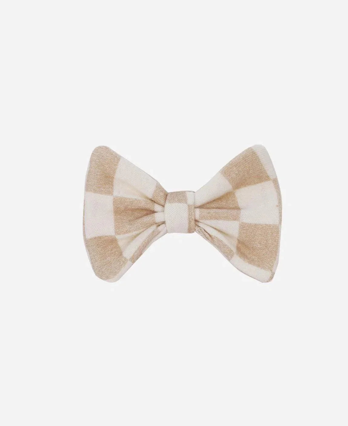 Laço de Cabelo com Clip | Racer Beige - MiniMalista Baby - 0.3, b2b, Baby, black-friday, com-desconto-mm10, laço-clip, Meia Estação, Menina -bebê-minimalista-estiloso