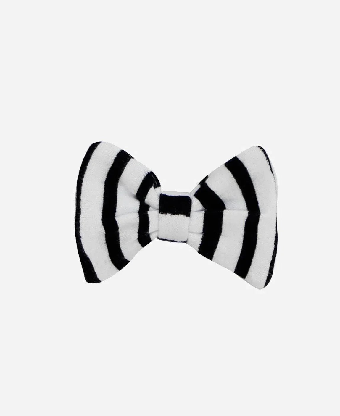 Laço de Malha com Clip de Cabelo Listrinhas Borradas - MiniMalista Baby - 0.3, 0.45, b2b, Baby, black-friday, laço-clip, Meia Estação, Menina, outlet -bebê-minimalista-estiloso
