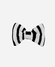 Laço de Malha com Clip de Cabelo Listrinhas Borradas - MiniMalista Baby - 0.3, 0.45, b2b, Baby, black-friday, laço-clip, Meia Estação, Menina, outlet -bebê-minimalista-estiloso