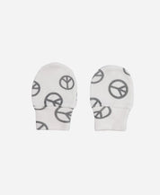 Luvinha Bebê Recém-Nascido Estampada | Peace and Love - MiniMalista Baby - 0.3, b2b, Baby, black-friday, com-desconto-mm10, Meia Estação, Menino -bebê-minimalista-estiloso